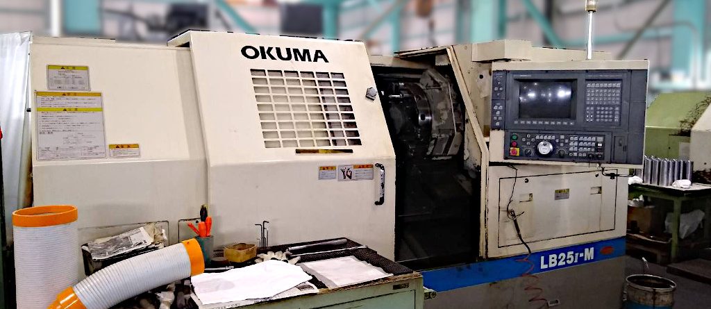 OKUMA オークマ NC旋盤 LB25 中古機械 買取事例 - スクラップ 買取センター